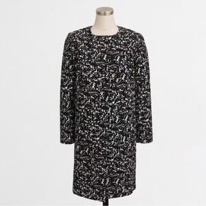 J. Crew collarless jacket